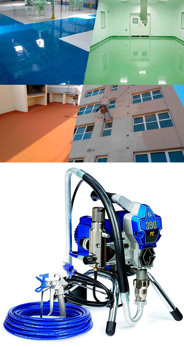 pintura con airless